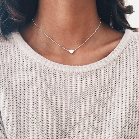 Jewelry - NEW Women’s Silver Heart Necklace jewelry gift